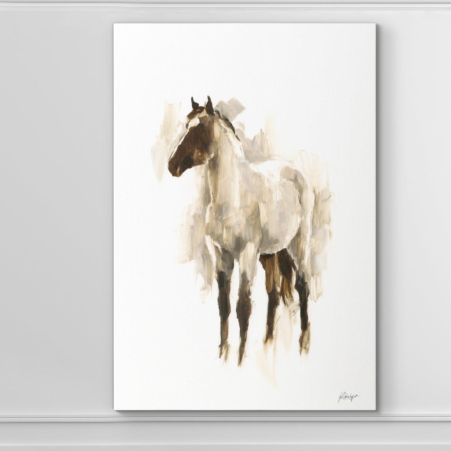 Rustic Horse II -Premium Gallery Wrapped Canvas