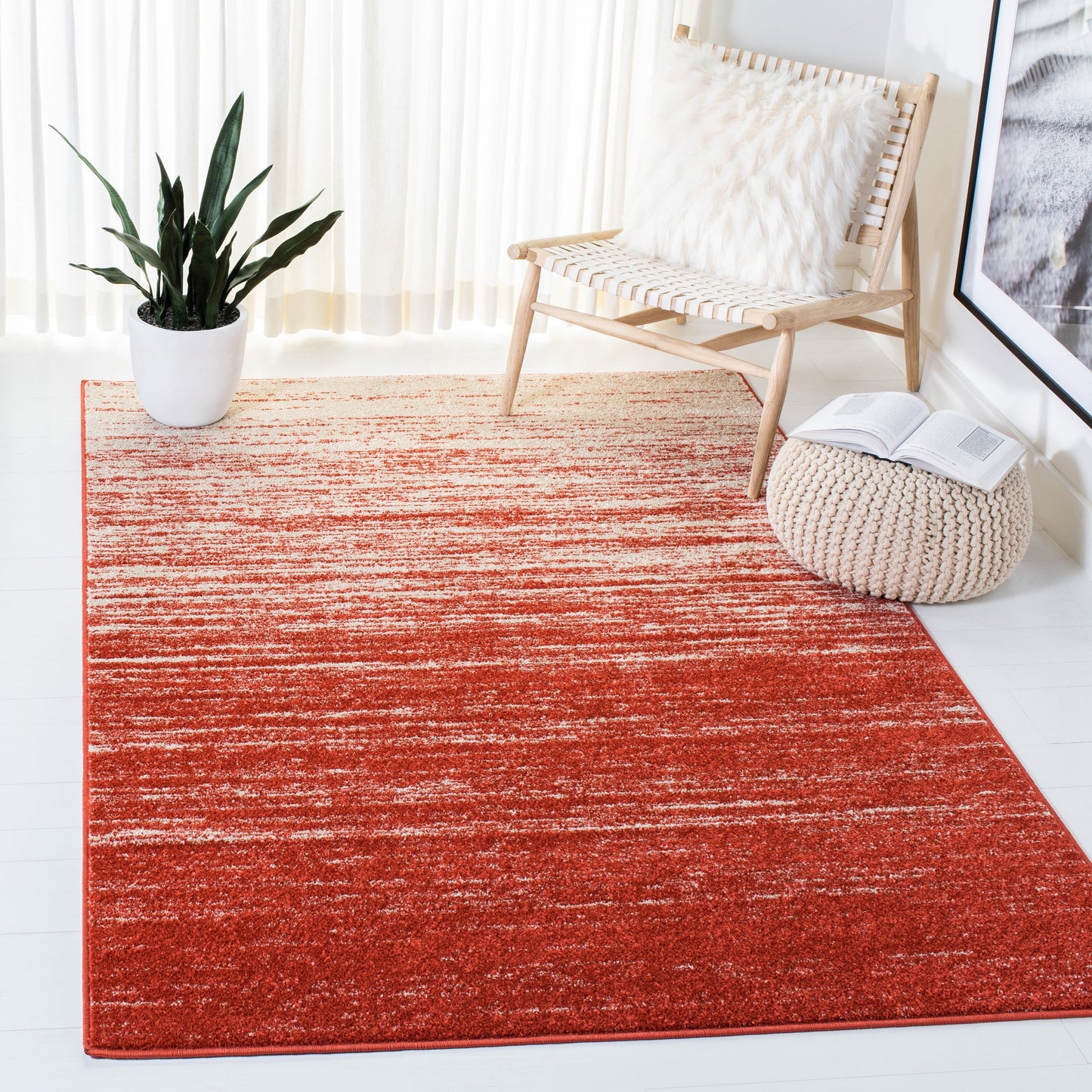 SAFAVIEH Adirondack Mieko Modern Ombre Distressed Area Rug