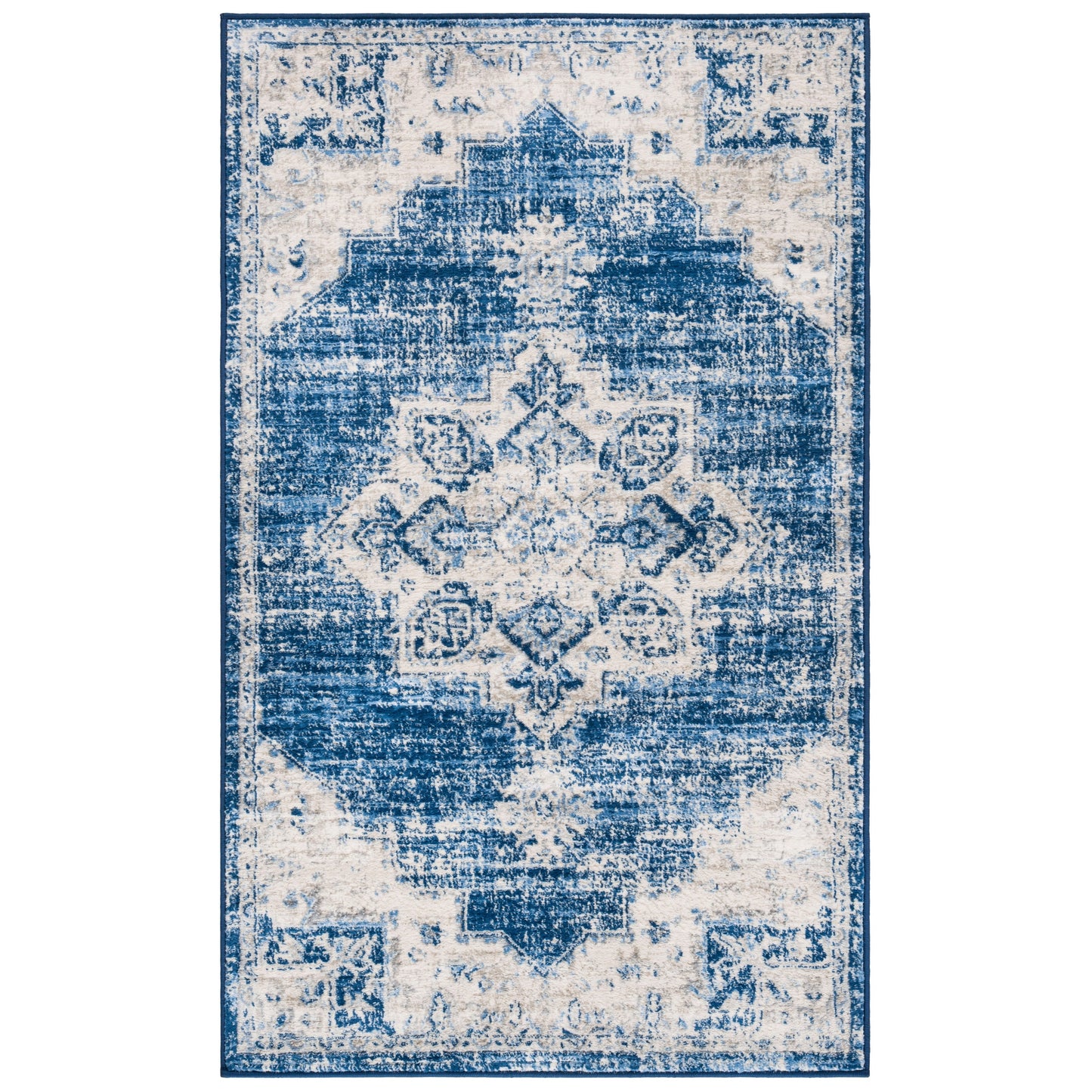 SAFAVIEH Brentwood Vassiliki Traditional Oriental Medallion Rug