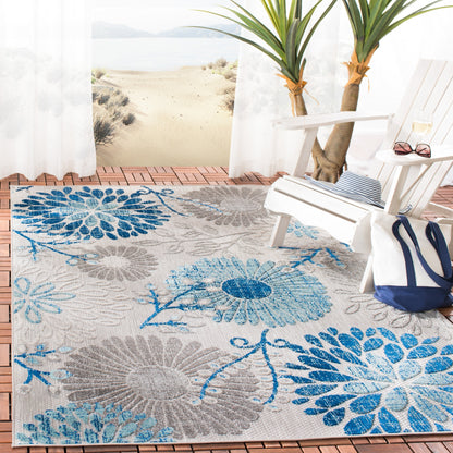 SAFAVIEH Cabana Hillechien Indoor/ Outdoor Waterproof Patio Floral Rug