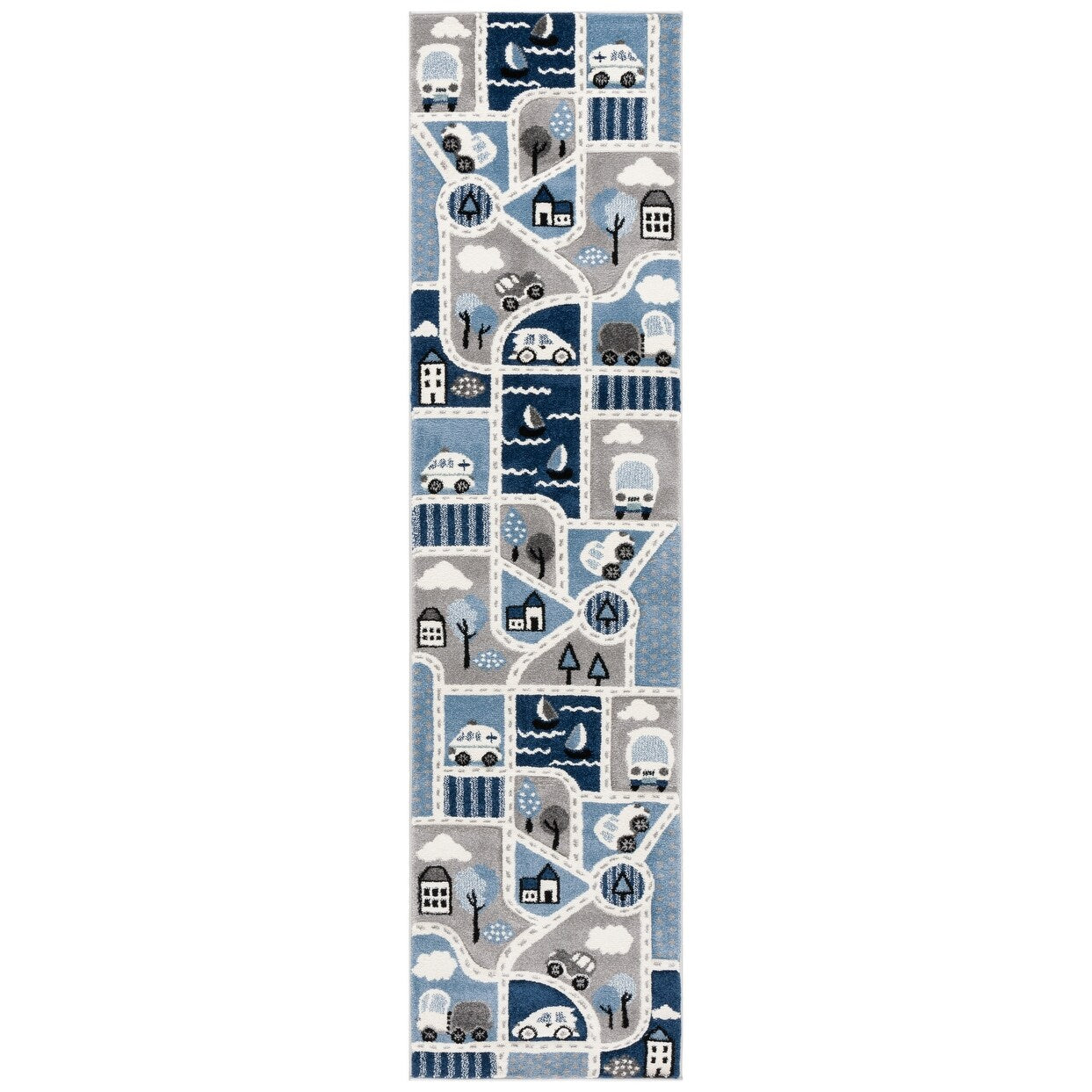 SAFAVIEH Carousel Kids Lumnie Neighborhood Rug