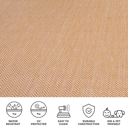 SAFAVIEH Courtyard Ilmur Indoor/ Outdoor Waterproof Patio Backyard Rug