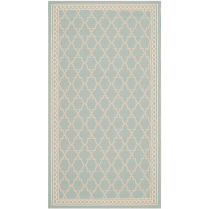 SAFAVIEH Courtyard Janell Trellis Indoor/ Outdoor Waterproof Patio Backyard Rug