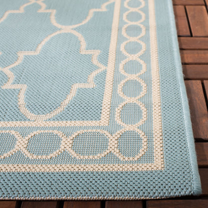SAFAVIEH Courtyard Janell Trellis Indoor/ Outdoor Waterproof Patio Backyard Rug