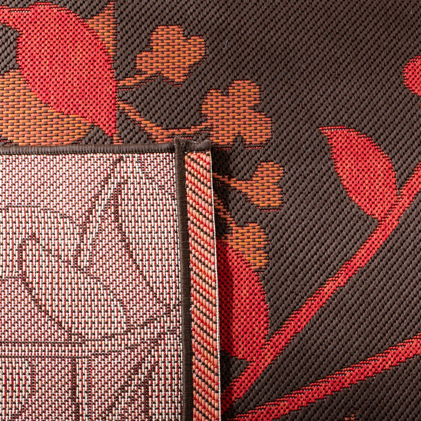 SAFAVIEH Courtyard Luann Botanical Indoor/ Outdoor Waterproof Patio Backyard Rug