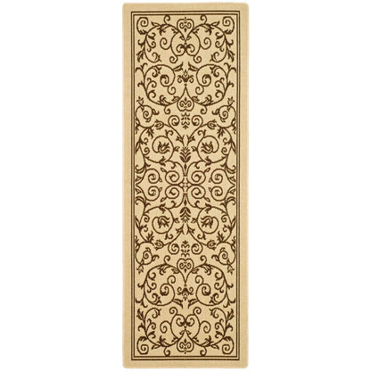 SAFAVIEH Courtyard Miljeta Indoor/ Outdoor Waterproof Patio Backyard Rug