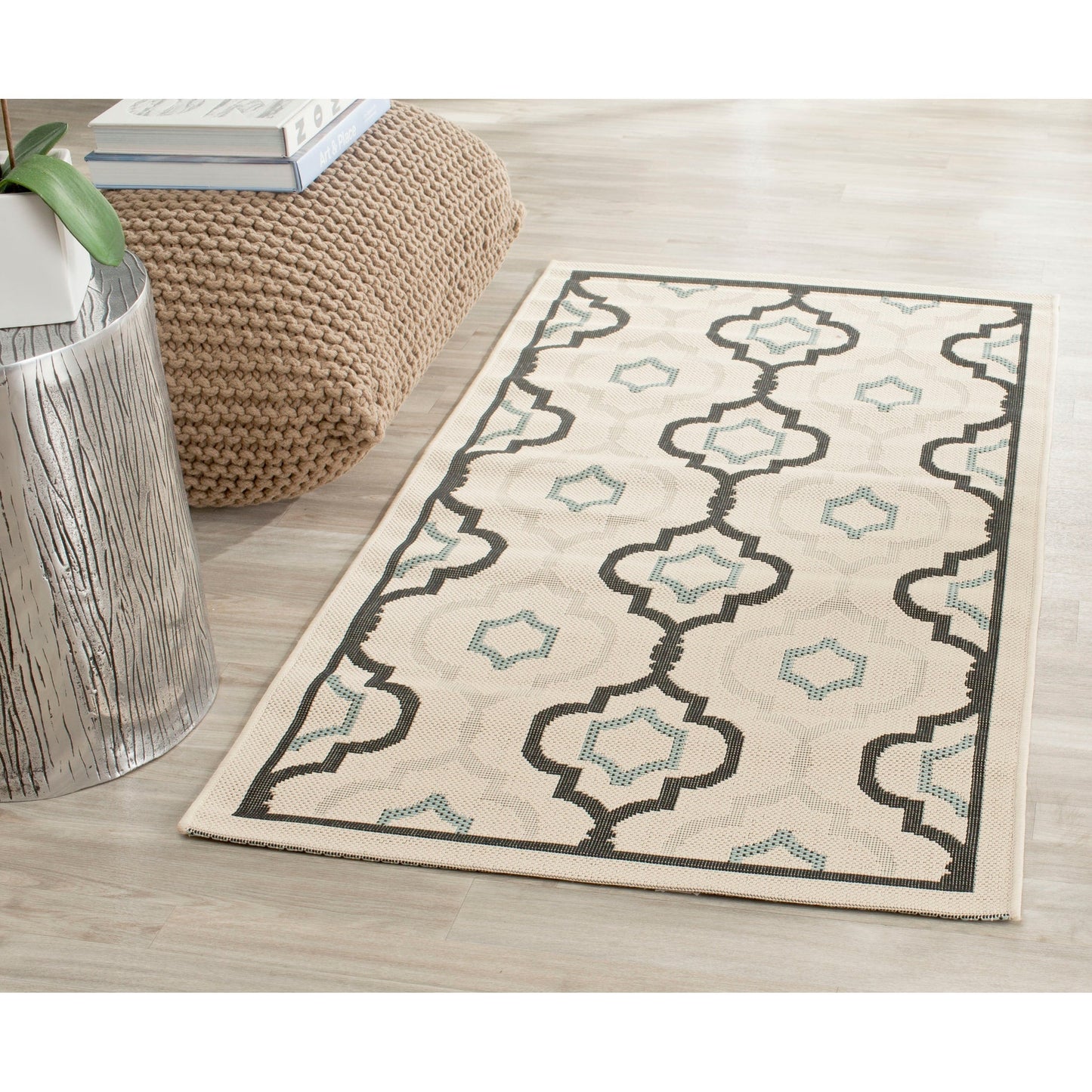 SAFAVIEH Courtyard Oyvor Indoor/ Outdoor Waterproof Patio Backyard Rug
