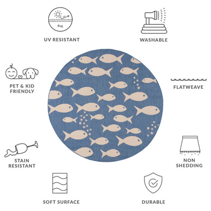 SAFAVIEH Courtyard Ragne Indoor/ Outdoor Waterproof Patio Backyard Rug