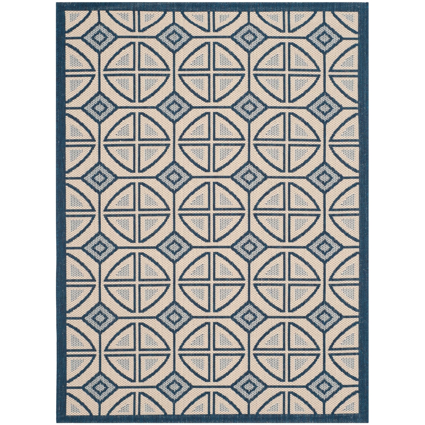 SAFAVIEH Courtyard Saundra Indoor/ Outdoor Waterproof Patio Backyard Rug
