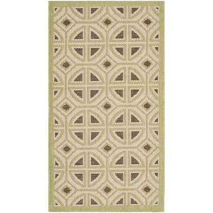 SAFAVIEH Courtyard Saundra Indoor/ Outdoor Waterproof Patio Backyard Rug