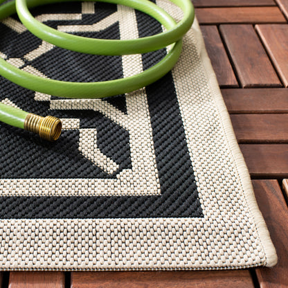 SAFAVIEH Courtyard Thomasina Indoor/ Outdoor Waterproof Patio Backyard Rug