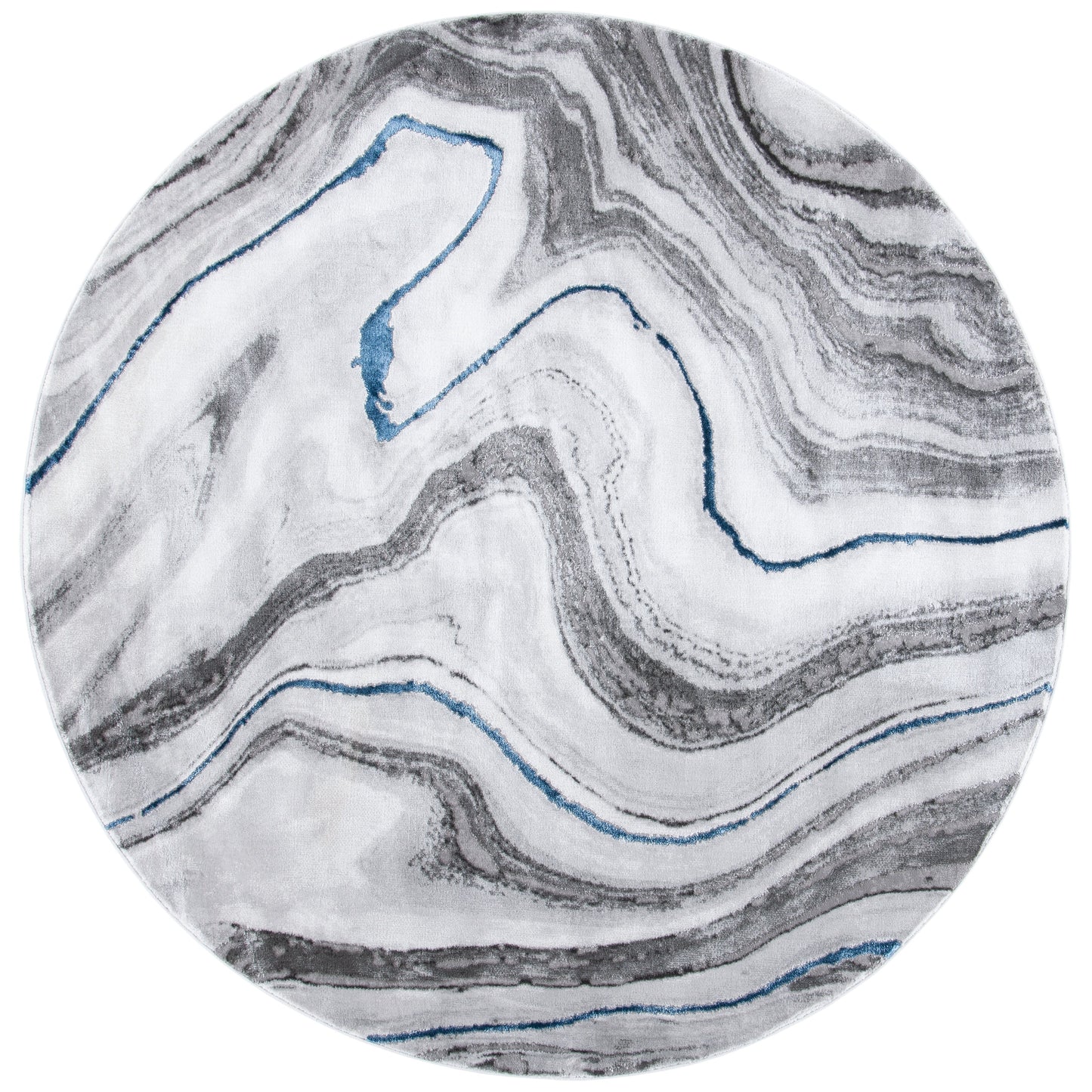 SAFAVIEH Craft Elvyra Modern Abstract Marble Pattern Rug