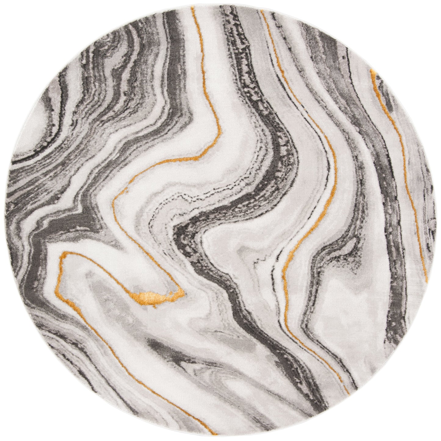 SAFAVIEH Craft Elvyra Modern Abstract Marble Pattern Rug