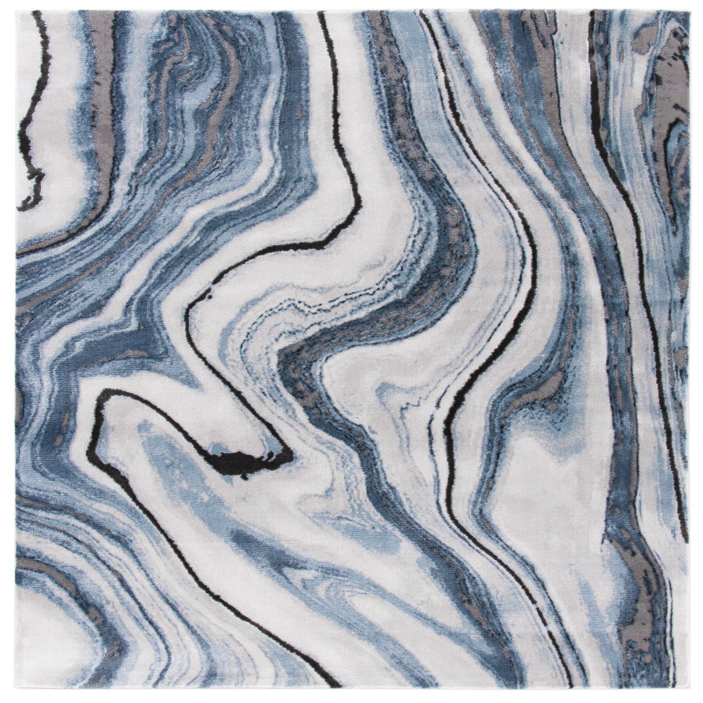 SAFAVIEH Craft Elvyra Modern Abstract Marble Pattern Rug