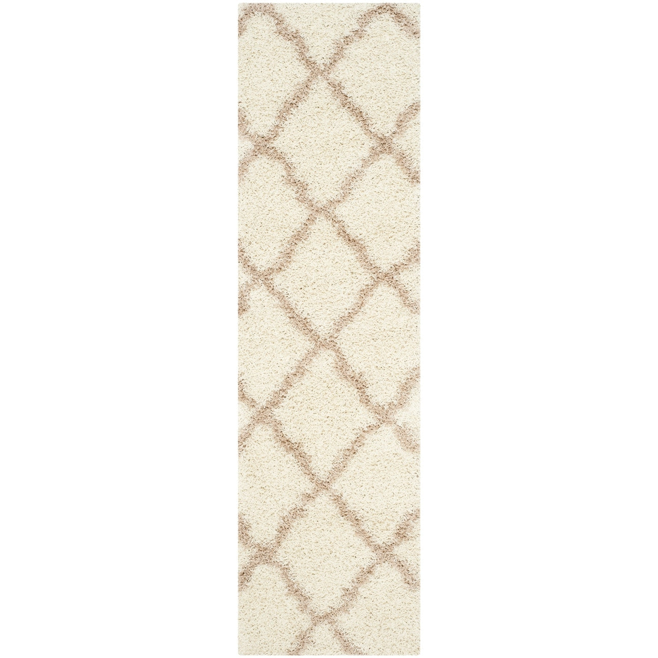 SAFAVIEH Dallas Shag Darina Trellis 1.5-inch Thick Rug