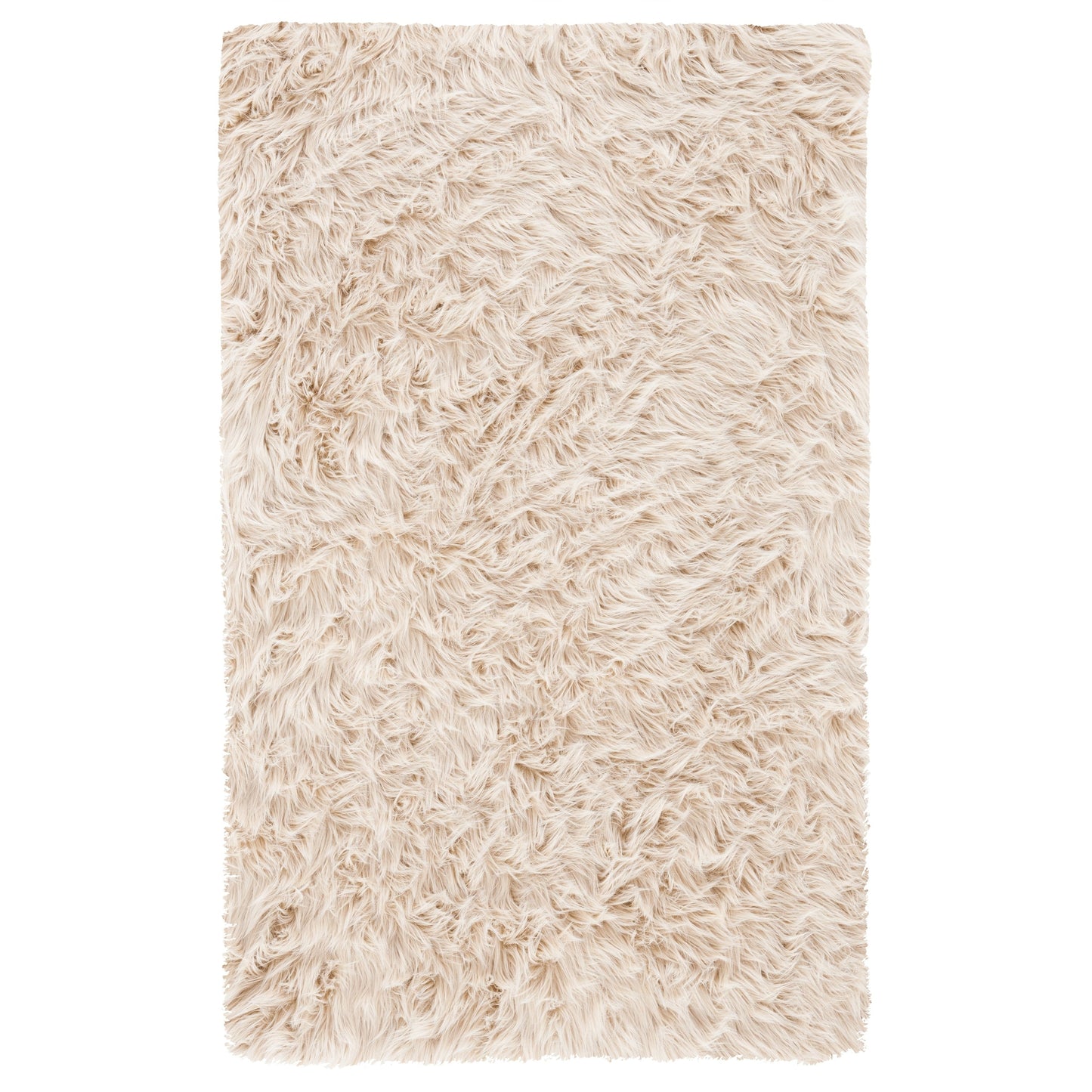 SAFAVIEH Faux Sheep Silke Skin 2.4-inch Thick Rug