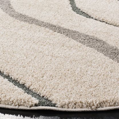 SAFAVIEH Florida Shag Borbala Soft Serene Waves 1.2-inch Thick