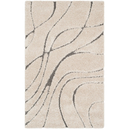 SAFAVIEH Florida Shag Staka Abstract Waves 1.2-inch Area Rug