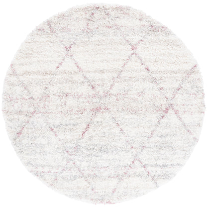 SAFAVIEH Fontana Shag Marye Modern Trellis 2-inch Thick Rug