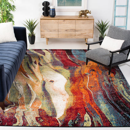 SAFAVIEH Glacier Verity Modern Abstract Area Rug