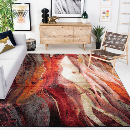SAFAVIEH Glacier Verity Modern Abstract Area Rug