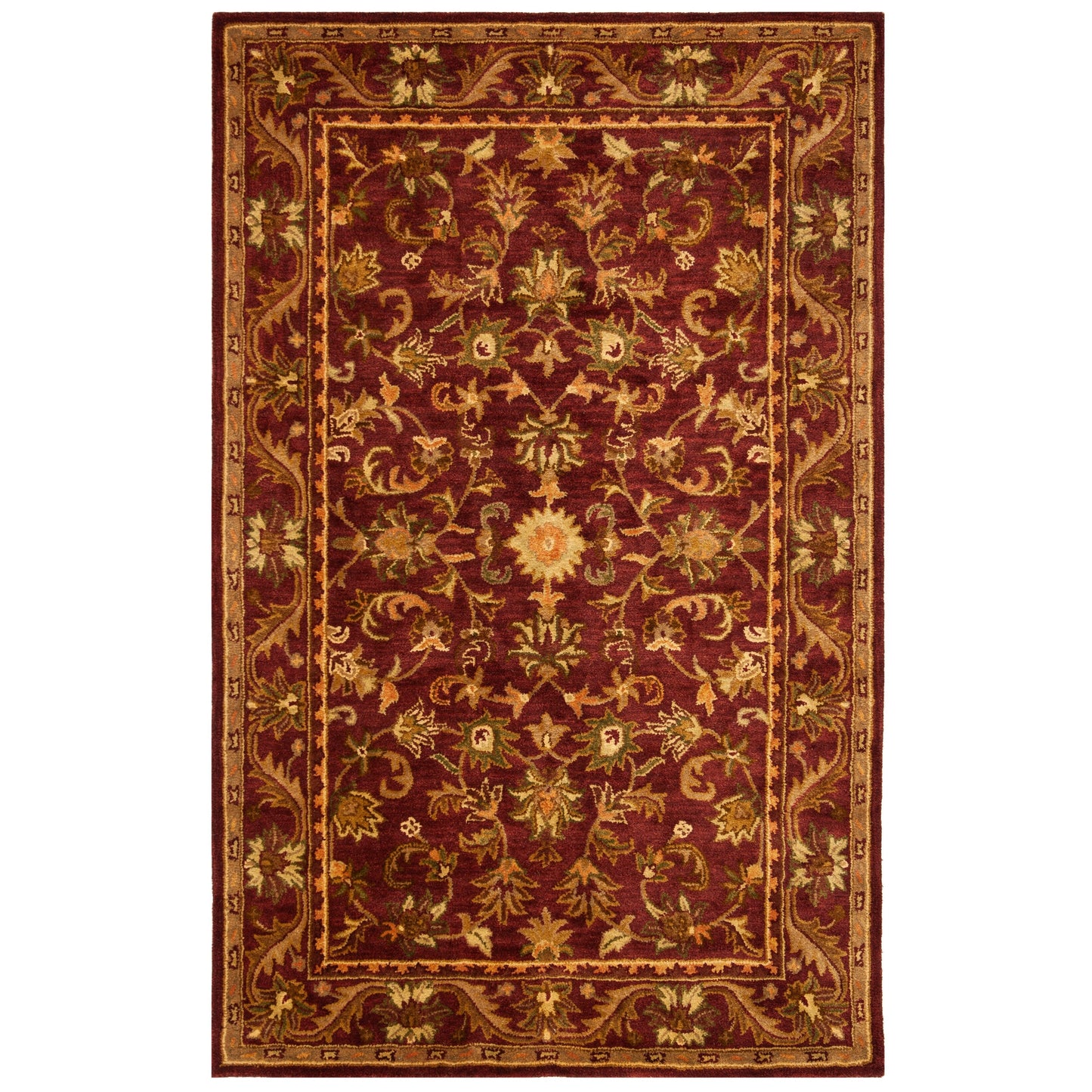 SAFAVIEH Handmade Antiquity Talvikki Traditional Oriental Wool Rug