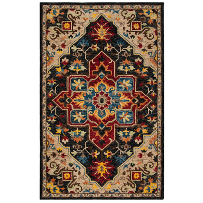 SAFAVIEH Handmade Aspen Rosmarie Boho Tribal Wool Rug