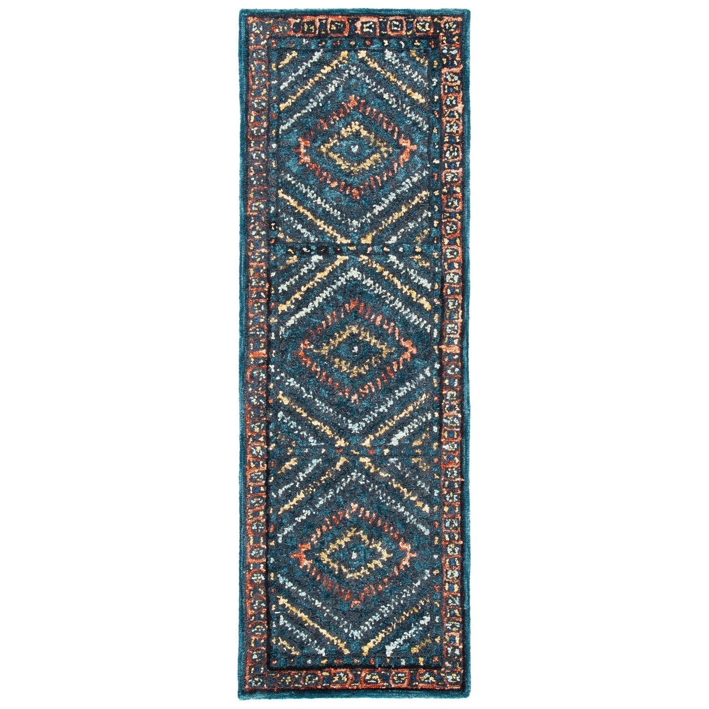 SAFAVIEH Handmade Aspen Wubbine Moroccan Boho Wool Rug
