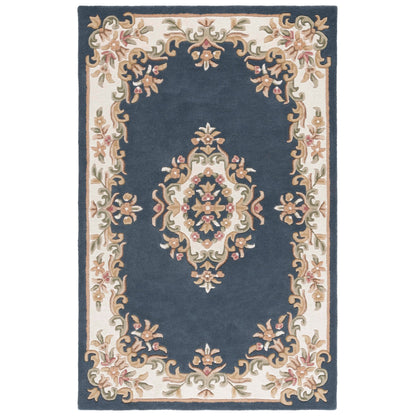 SAFAVIEH Handmade Aubusson Hale Traditional Wool Rug.