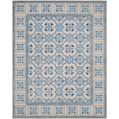 SAFAVIEH Handmade Bella Rodica Modern Floral Wool Rug