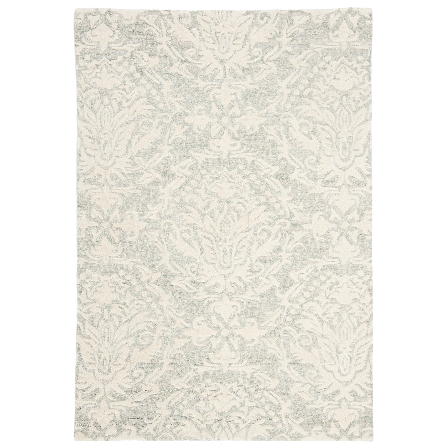 SAFAVIEH Handmade Blossom Ambroisine Modern Floral Wool Rug