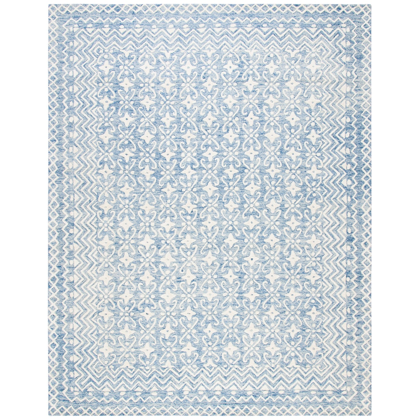 SAFAVIEH Handmade Blossom Barbara Modern Floral Wool Rug