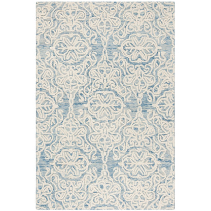 SAFAVIEH Handmade Blossom Cateluta Modern Floral Wool Rug