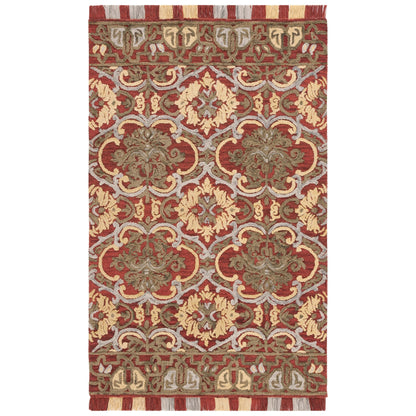 SAFAVIEH Handmade Blossom Porzia Floral Wool Rug