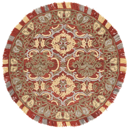SAFAVIEH Handmade Blossom Porzia Floral Wool Rug