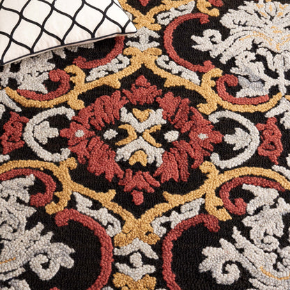 SAFAVIEH Handmade Blossom Porzia Floral Wool Rug