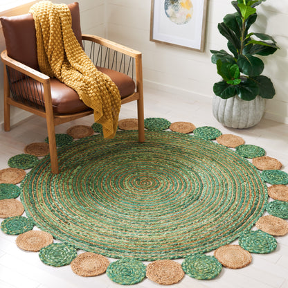 SAFAVIEH Handmade Cape Cod Diora Coastal Jute Rug