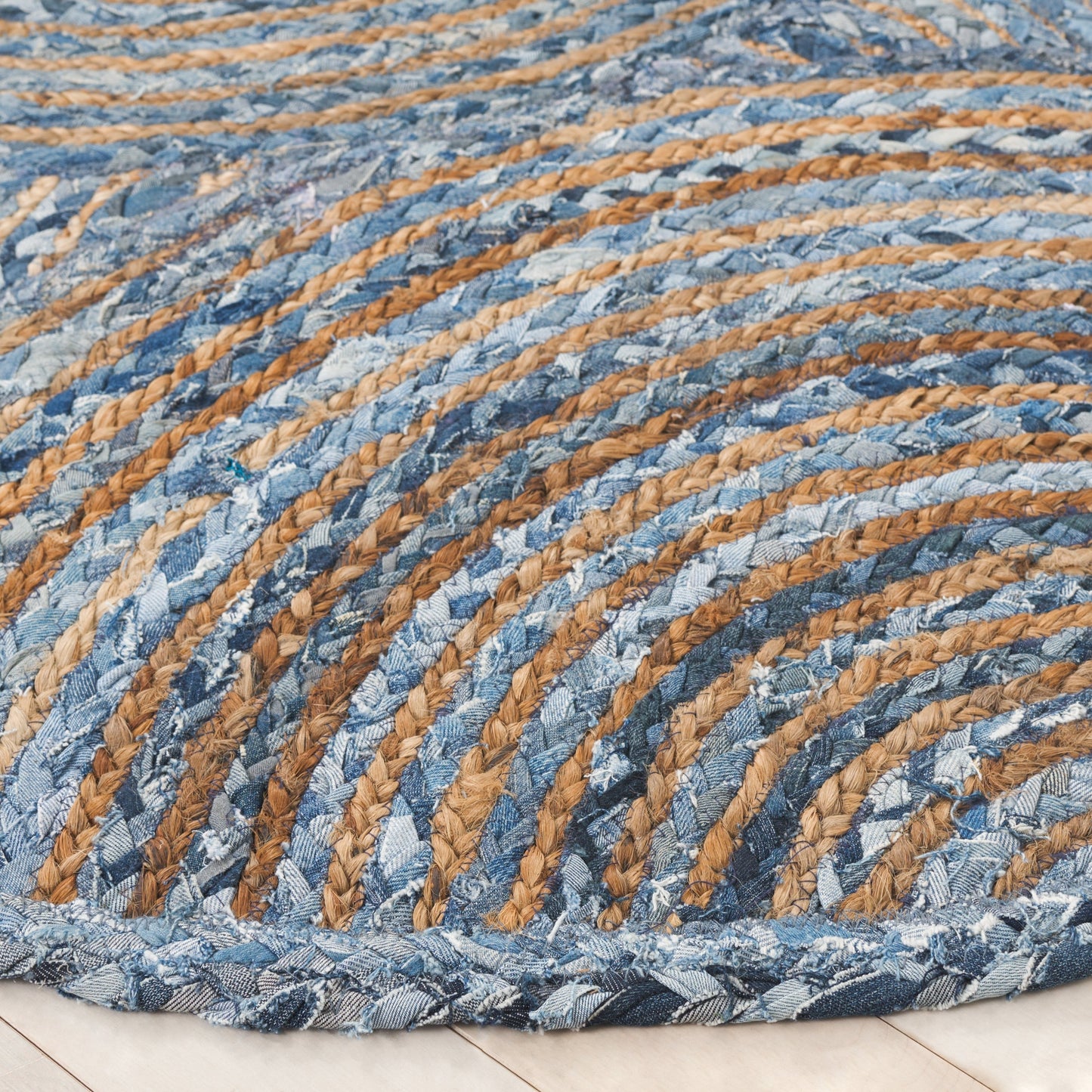 SAFAVIEH Handmade Cape Cod Eulogia Coastal Jute Rug