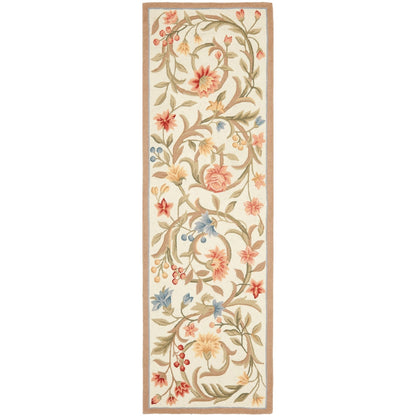 SAFAVIEH Handmade Chelsea Jacomine French Country Floral Scroll Wool