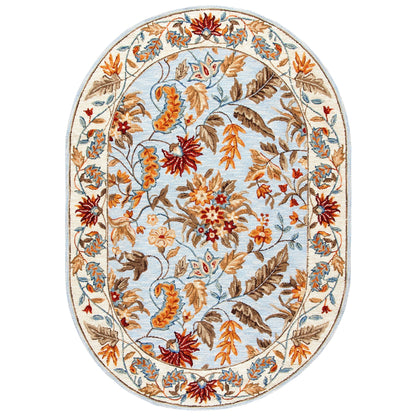 SAFAVIEH Handmade Chelsea Malda French Country Floral Wool Rug