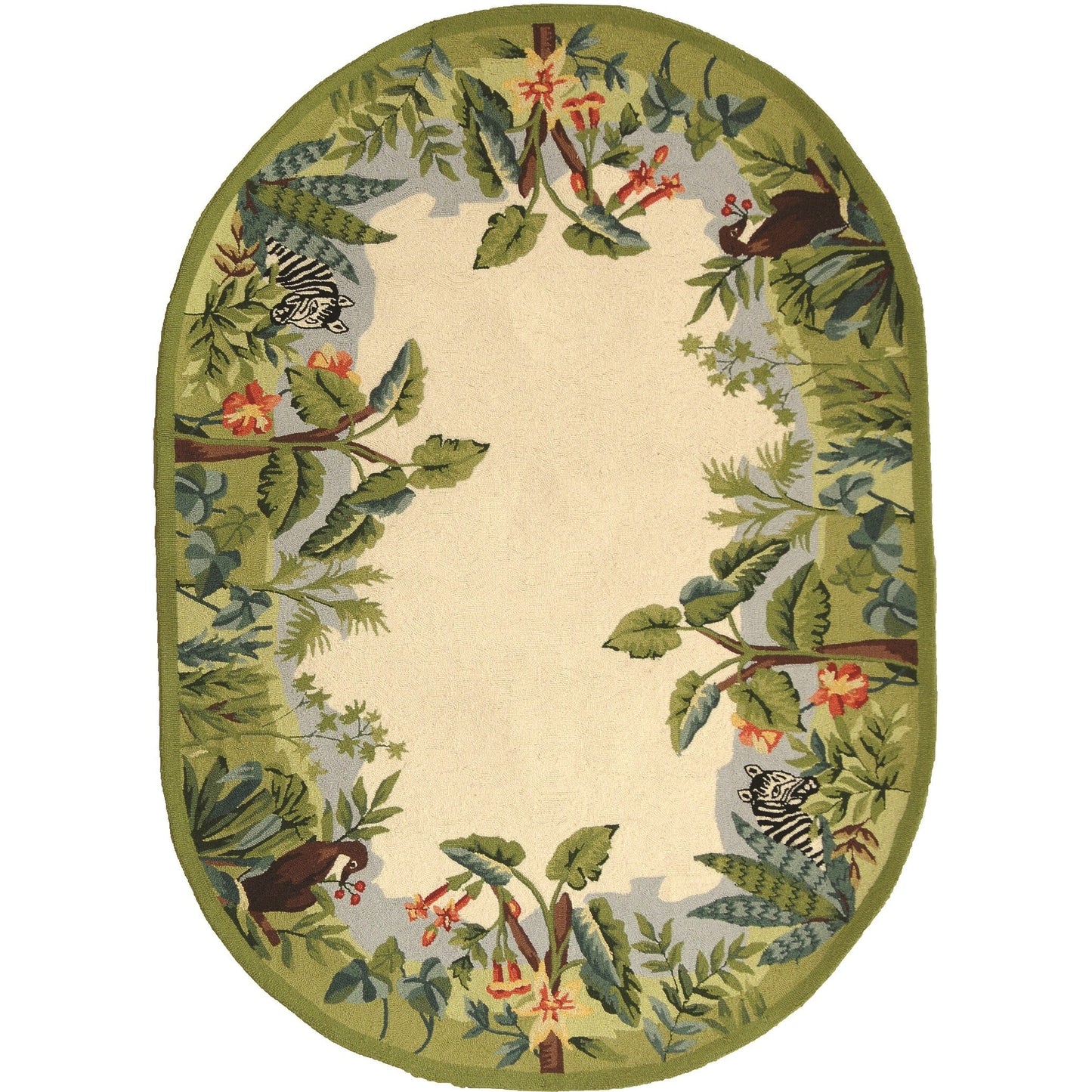 SAFAVIEH Handmade Chelsea Margrieta French Country Wool Rug