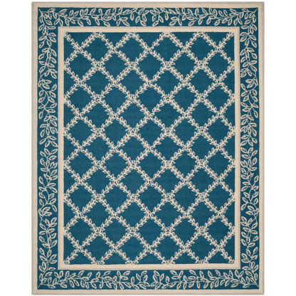 SAFAVIEH Handmade Chelsea Sunstripe Trellis French Country Wool Rug