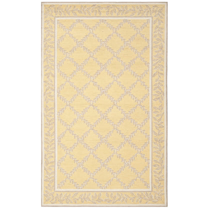 SAFAVIEH Handmade Chelsea Sunstripe Trellis French Country Wool Rug