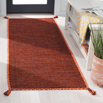 SAFAVIEH Handmade Flatweave Montauk Jahi Plaid Casual Cotton Rug