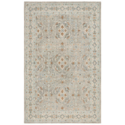 SAFAVIEH Handmade Heritage Damask Traditional Wool Rug