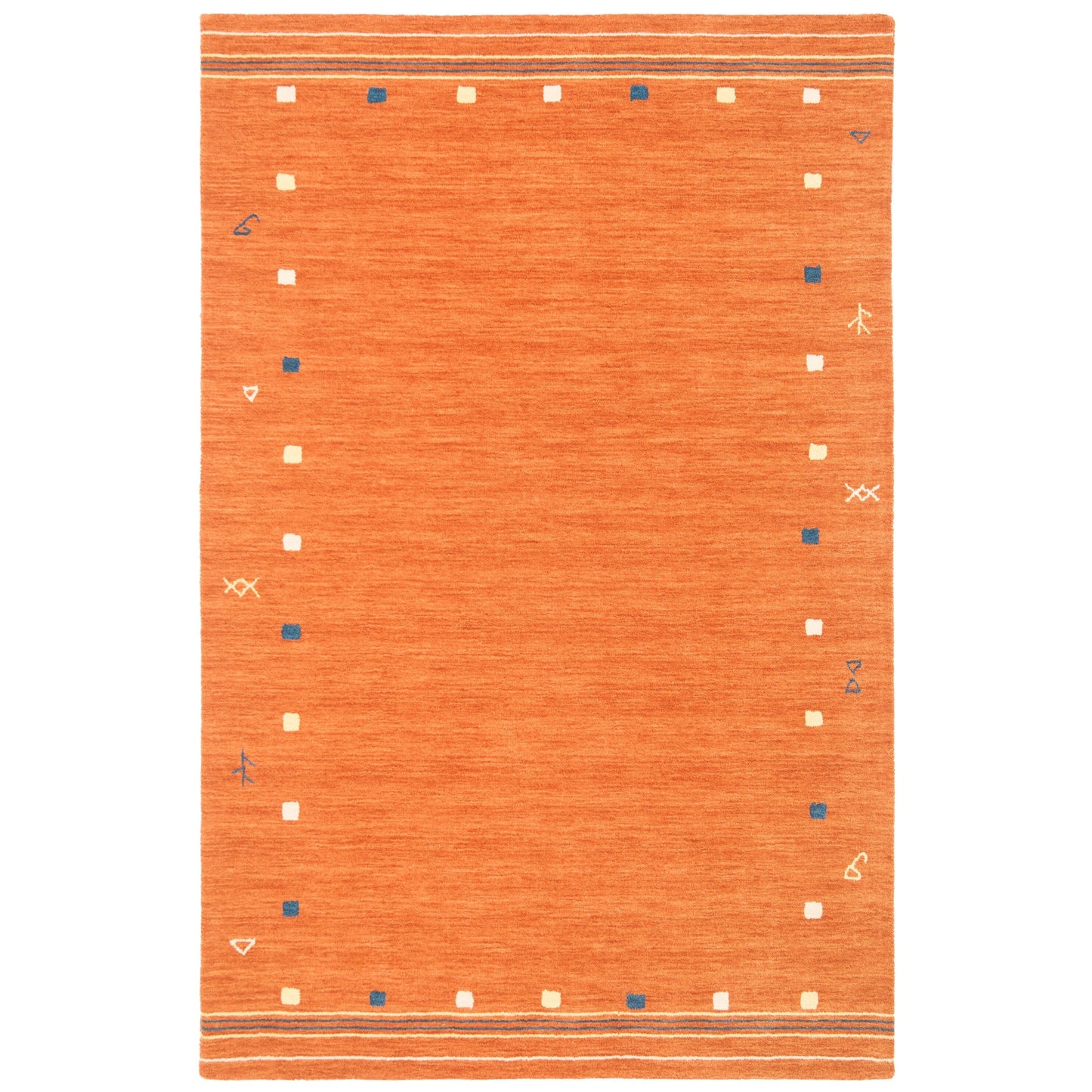 SAFAVIEH Handmade Himalaya Annelene Border Wool Rug