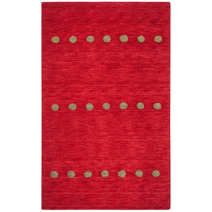 SAFAVIEH Handmade Himalaya Poppy Glossary Modern Wool Rug
