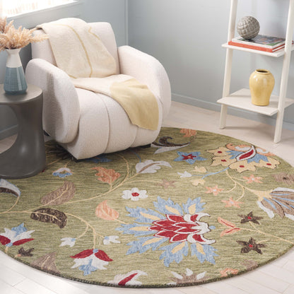 SAFAVIEH Handmade Jardin Asya Country Wool Rug
