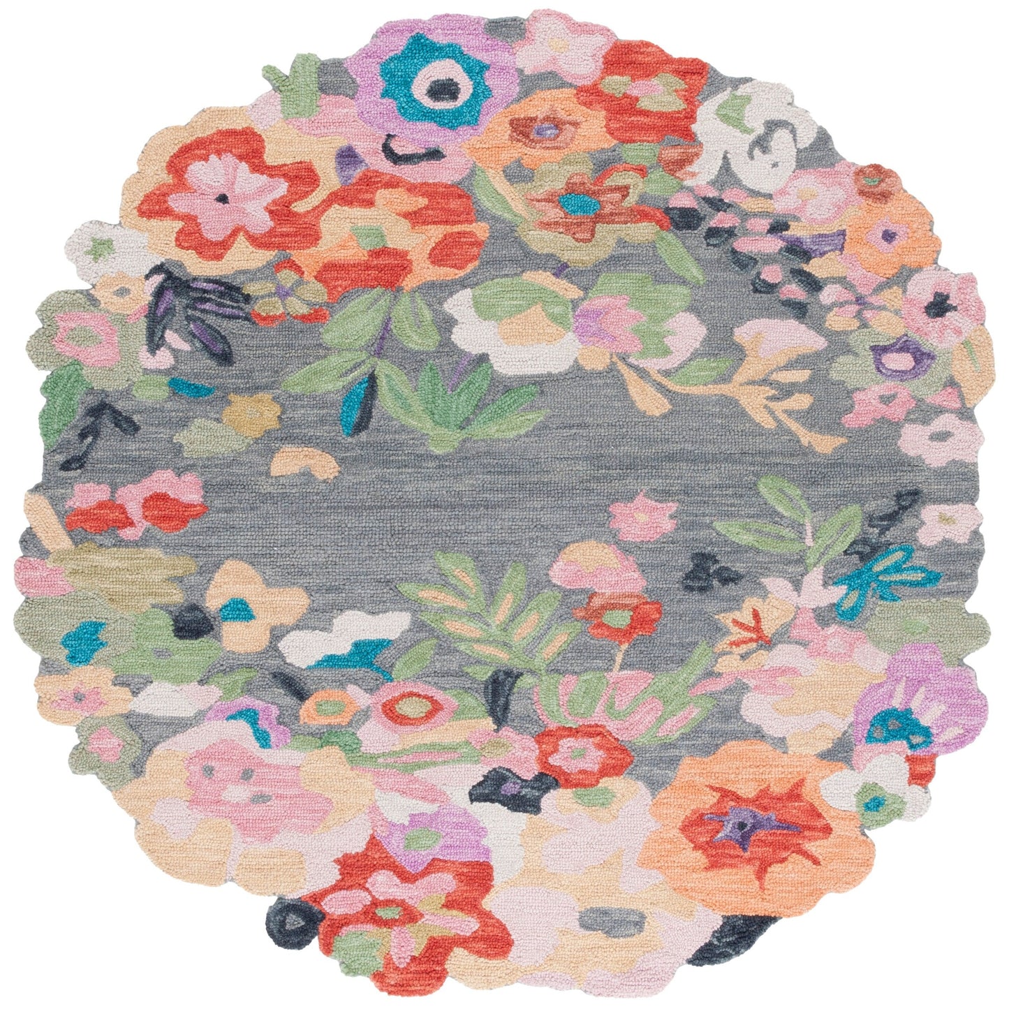 SAFAVIEH Handmade Jardin Malfrid Country Wool Rug