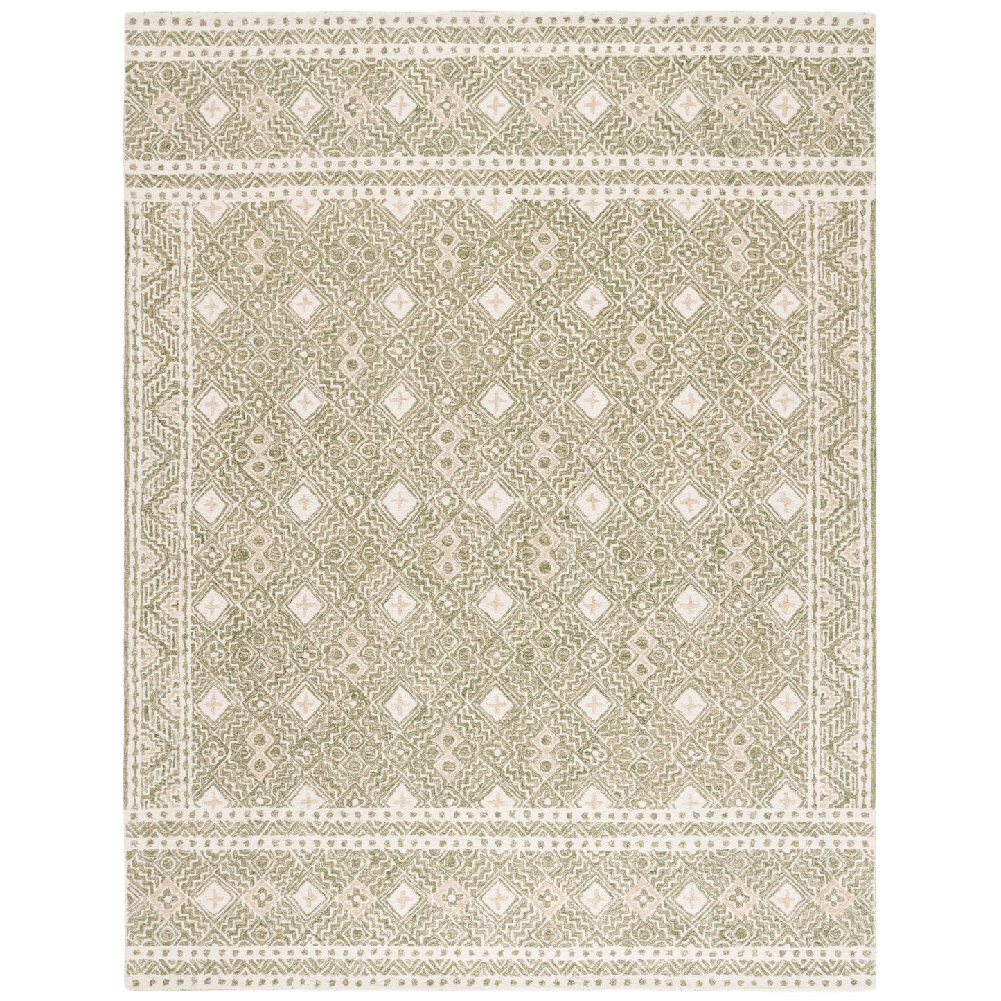SAFAVIEH Handmade Micro-Loop Lutetia Wool Rug